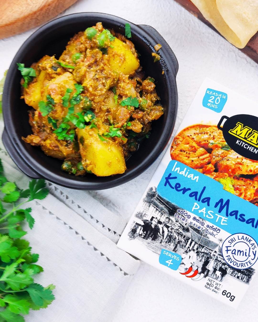 Kerala Style Potato Masala